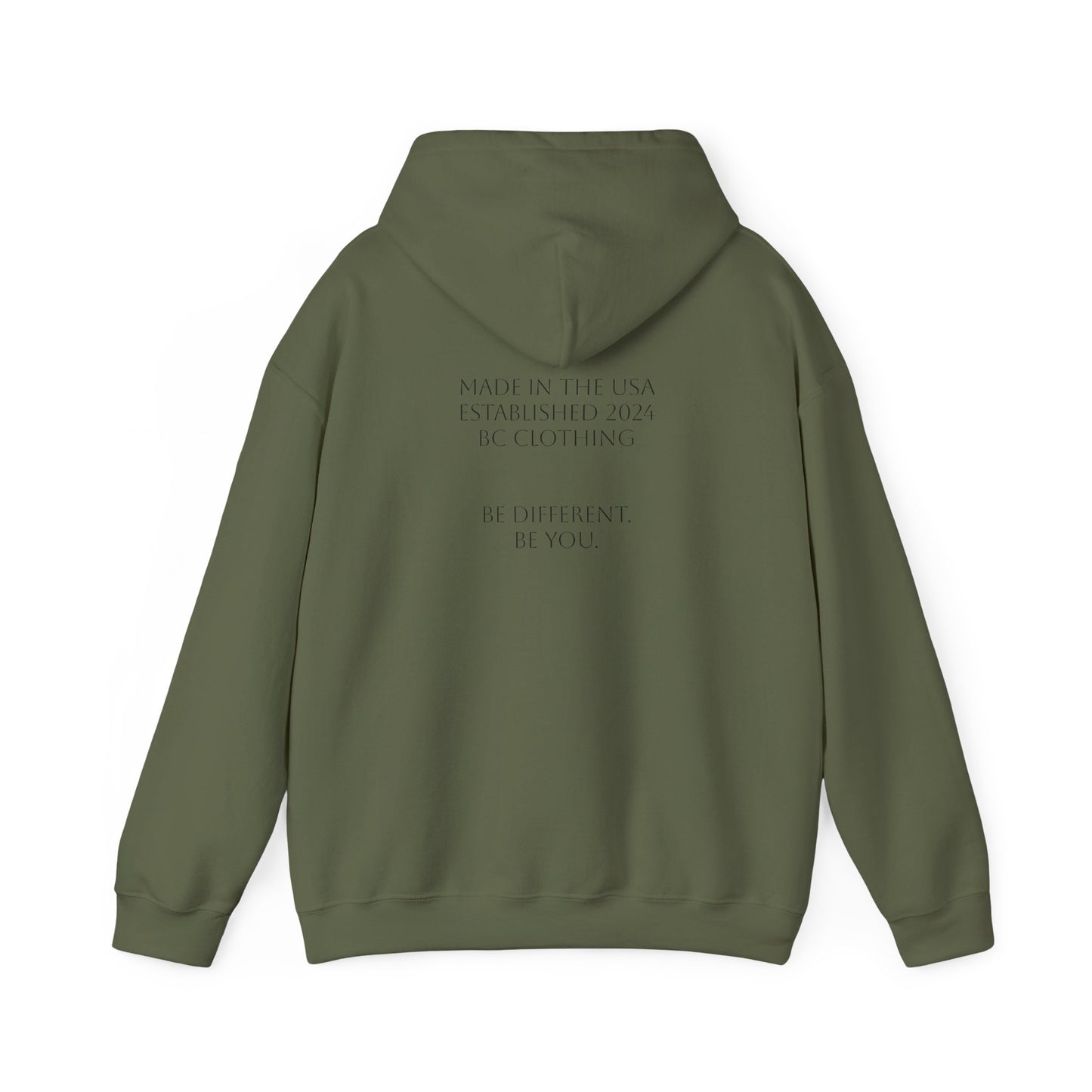 Bleached Canvas™ Sweatshirt "Be Different. Be You."