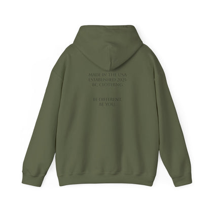 Bleached Canvas™ Sweatshirt "Be Different. Be You."