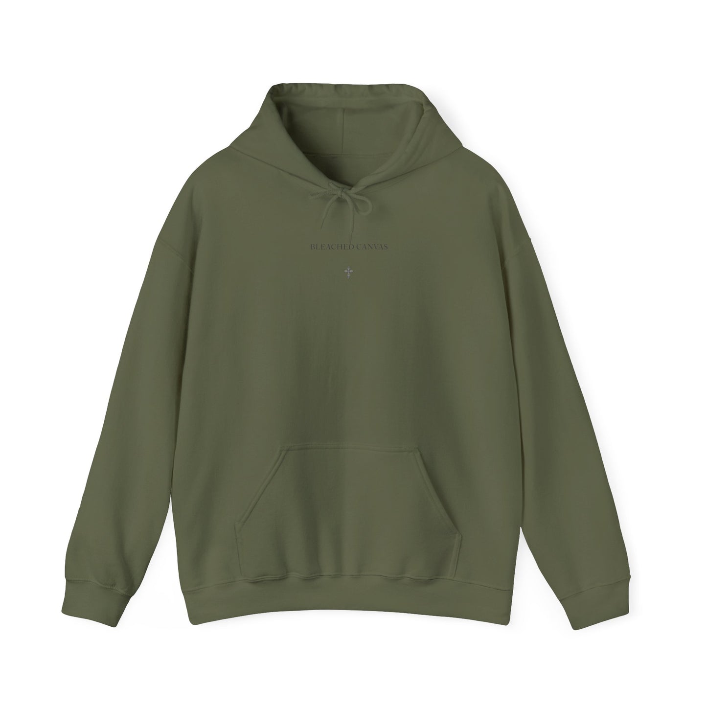 Bleached Canvas™ Sweatshirt "The Lords Love Runs Infinitely"