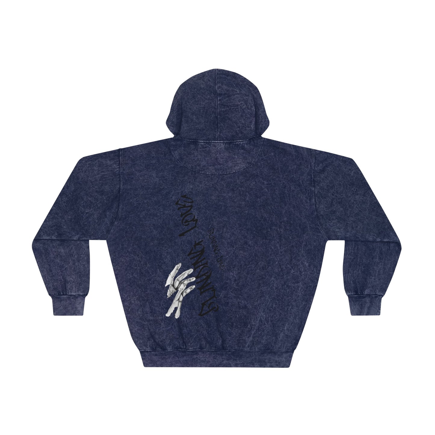 Bleached Canvas™ Hand Dyed Mineral Sweatshirt "Blinding Love"