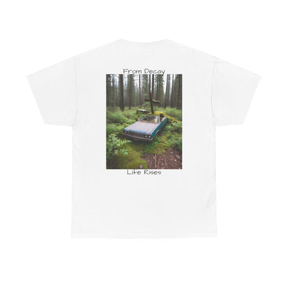 Bleached Canvas™ Graphic Tee “From Decay Life Rises”