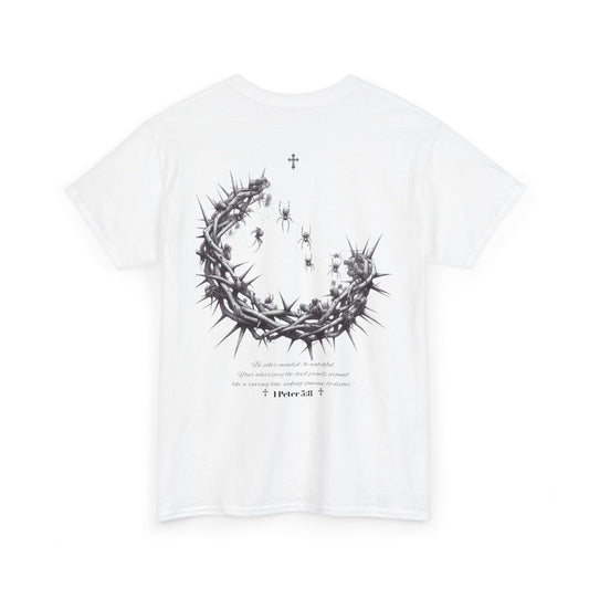 Bleached Canvas™ Graphic Tee “From Death, Brings Life"