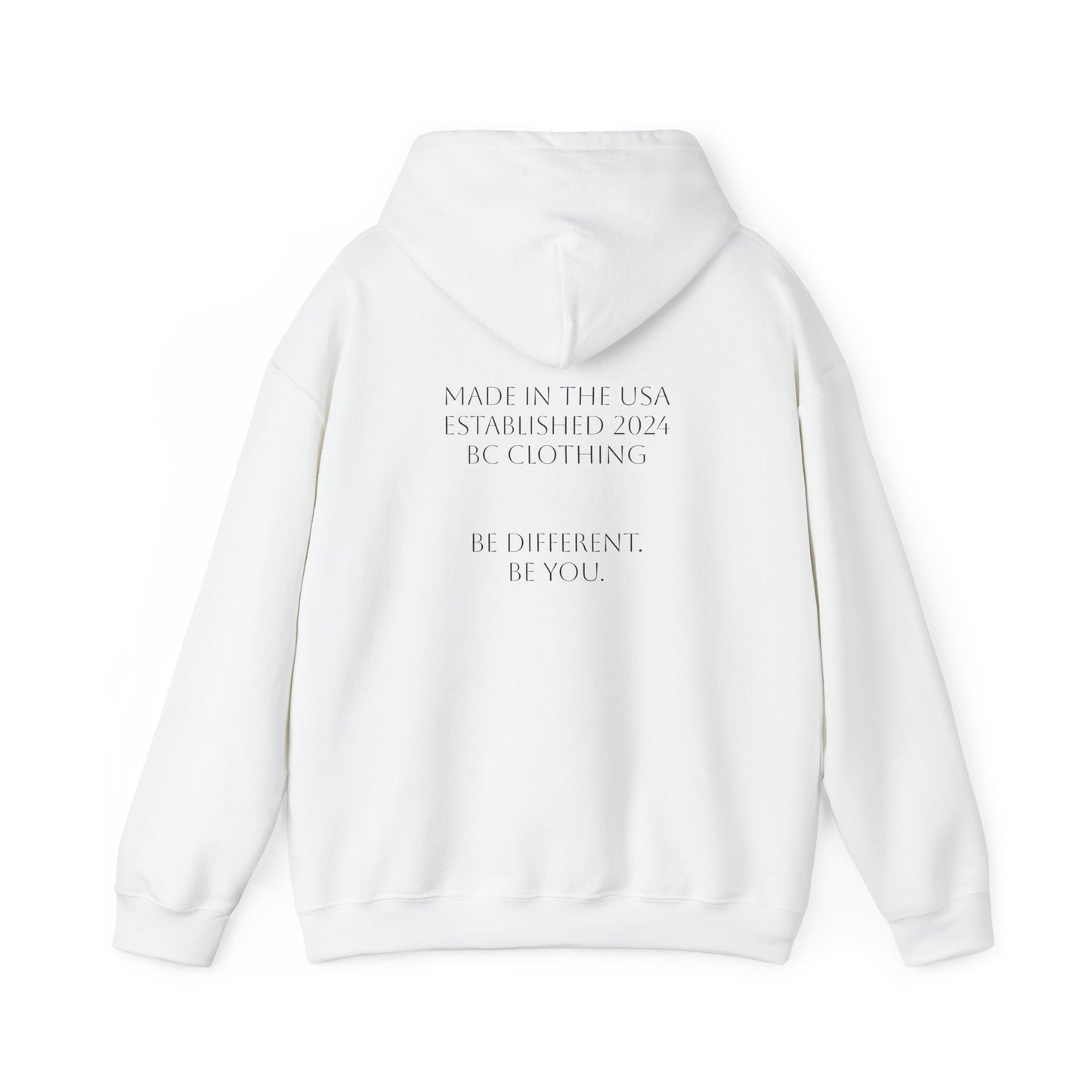 Bleached Canvas™ Sweatshirt "Be Different. Be You."