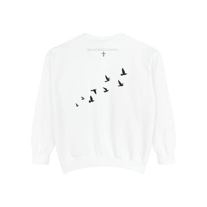 Bleached Canvas™ Crewneck "God's Grace"
