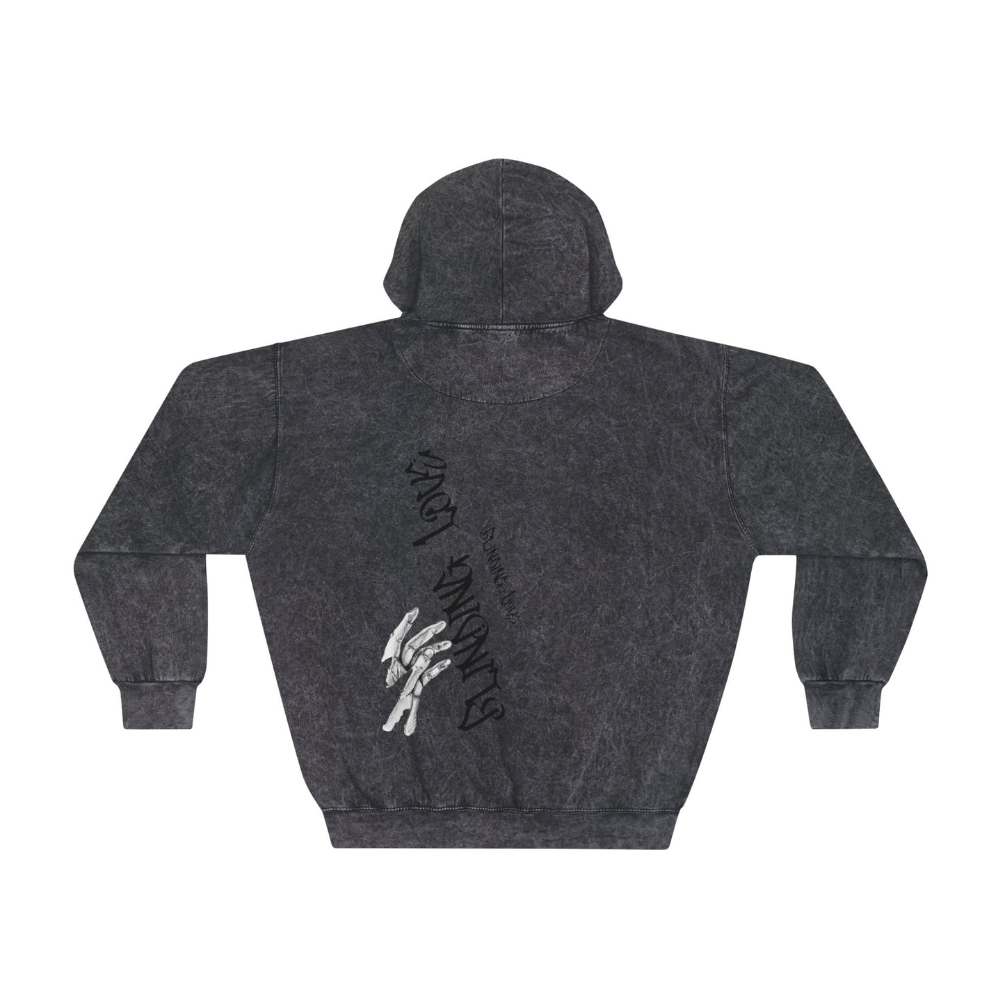 Bleached Canvas™ Hand Dyed Mineral Sweatshirt "Blinding Love"