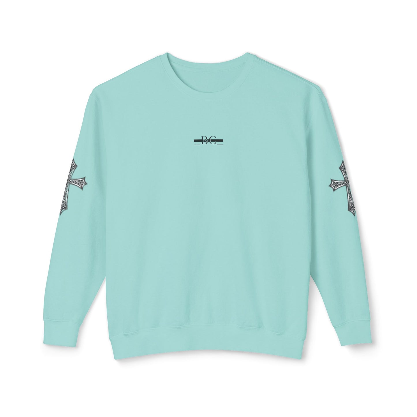 LIMITED EDITION Bleached Canvas™ Crewneck “He Died For You Live For Him”