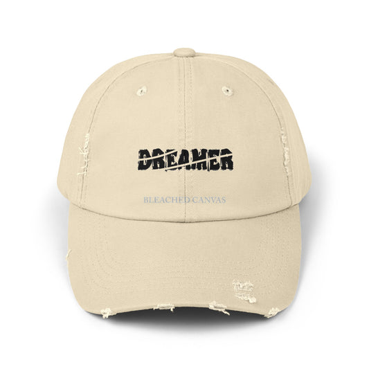 Bleached Canvas™ Torn Cap "Dreamer"