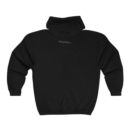 Bleached Canvas™ "God's Wrld" Zip-Up